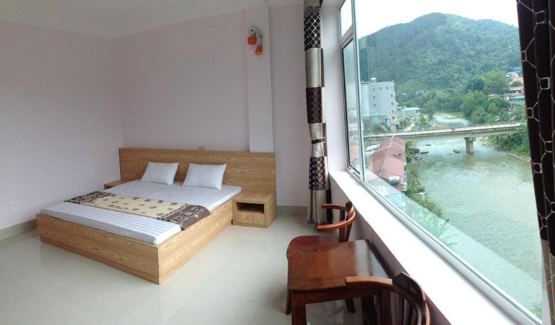 Quy Anh Hotel Bao Lac Town المظهر الخارجي الصورة