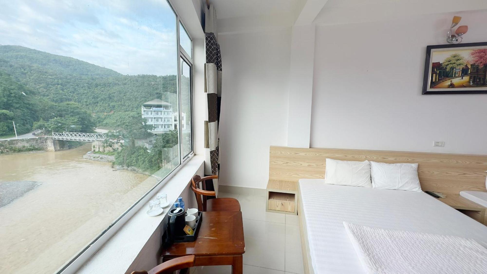 Quy Anh Hotel Bao Lac Town المظهر الخارجي الصورة
