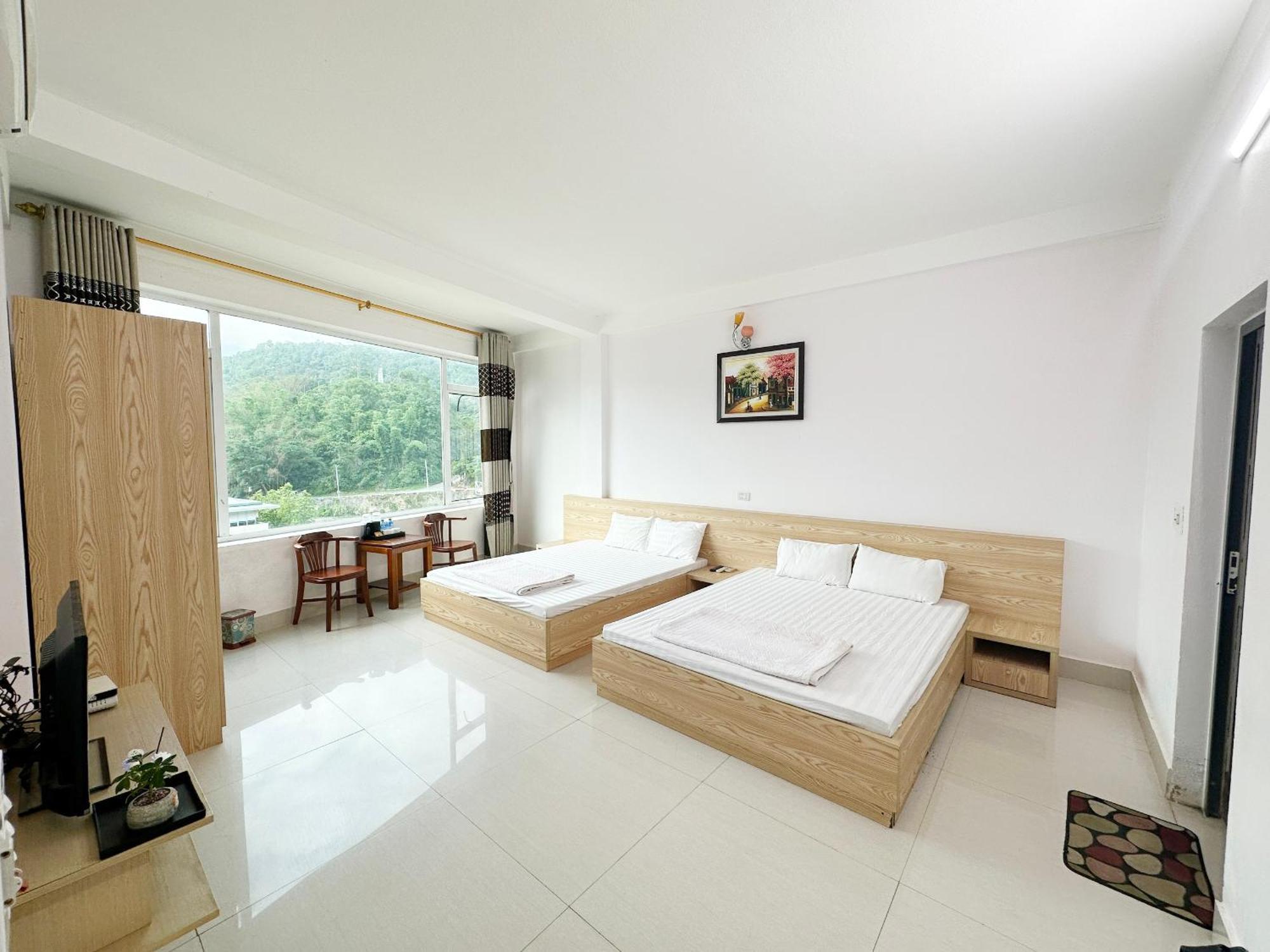 Quy Anh Hotel Bao Lac Town المظهر الخارجي الصورة