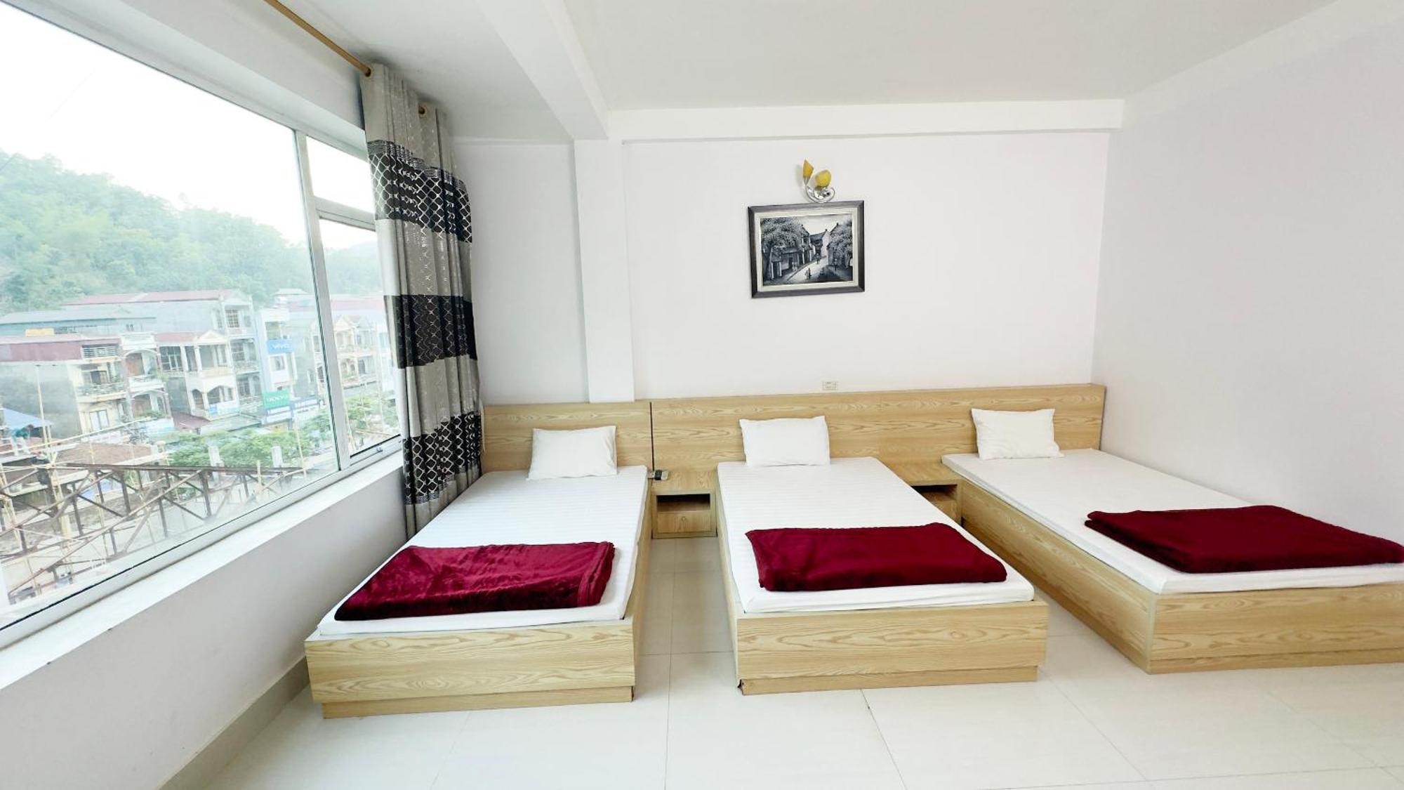Quy Anh Hotel Bao Lac Town المظهر الخارجي الصورة