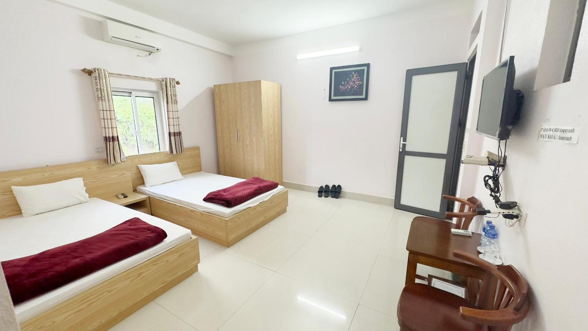 Quy Anh Hotel Bao Lac Town المظهر الخارجي الصورة