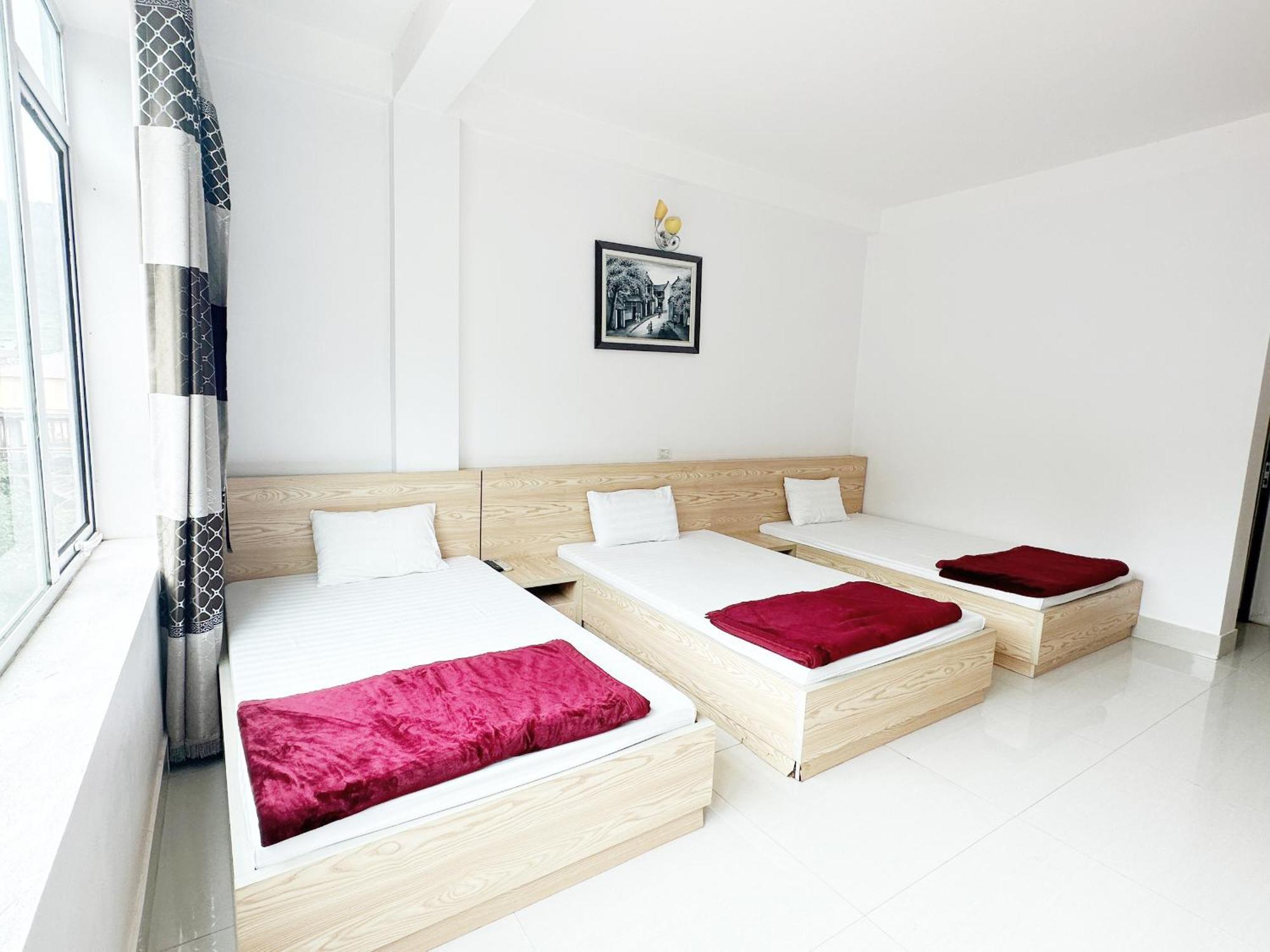 Quy Anh Hotel Bao Lac Town المظهر الخارجي الصورة